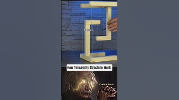 How Tensegrity Structure Work #shorts #physics #tensegrity #structure #science #viral