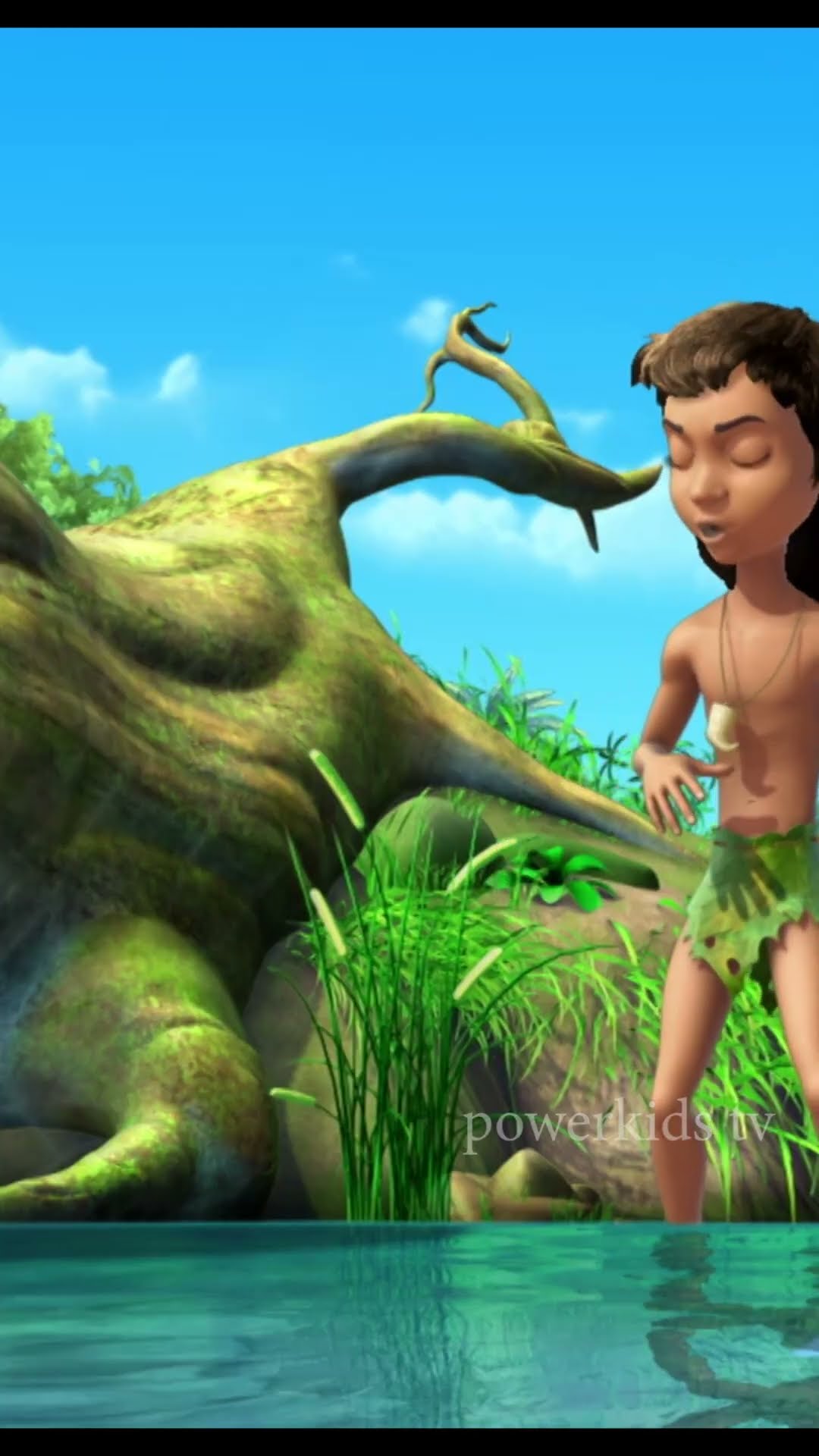 GUFA MAIN KON HAI? #mowgli #thejunglebook #मोगली #ytshorts #powerkids #shorts #kids