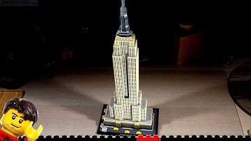 Build ⏩ LEGO Architecture Empire State Building 21046 time lapse