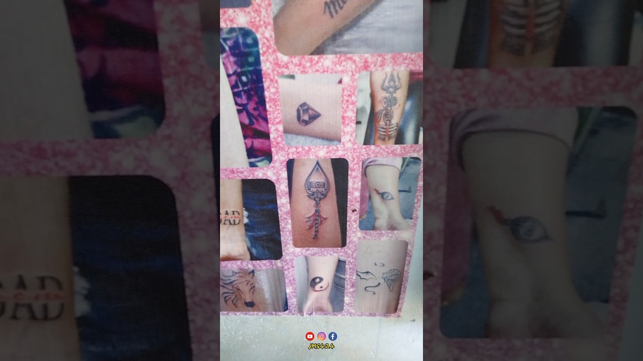 நம்ம கடையத்துல Tattoo Shop-ah 🤯 Tokyo Hair Style 