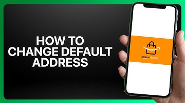 How To Change Default Address In Amazon Shopping App 2025! Tutorial