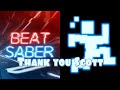 Thank you Scott Cawthon (Fnaf 1-5 mashup on beat saber) #thankyouscott