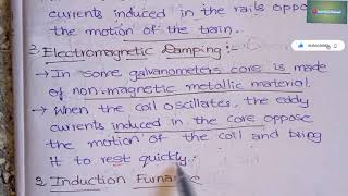 eddy# currents# and 👩‍💻 advantage# important# 4mark# question# physics# AP# and TS#