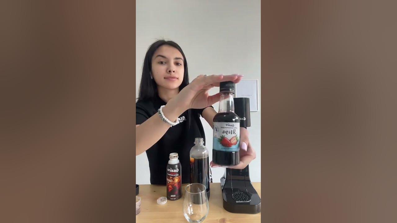 Газиро Кола с вкус на Ягода - YouTube