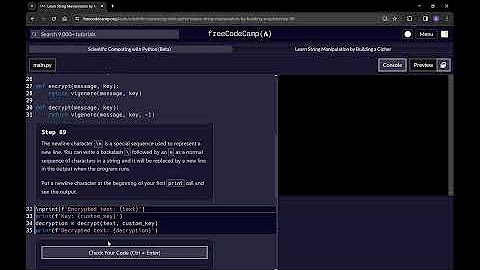 Freecodecamp's Scientific Computing with Python (Beta) - YouTube