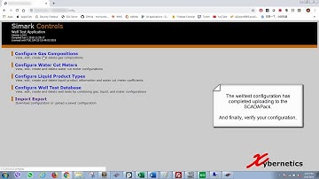 SCADAPack - Import Welltest Config