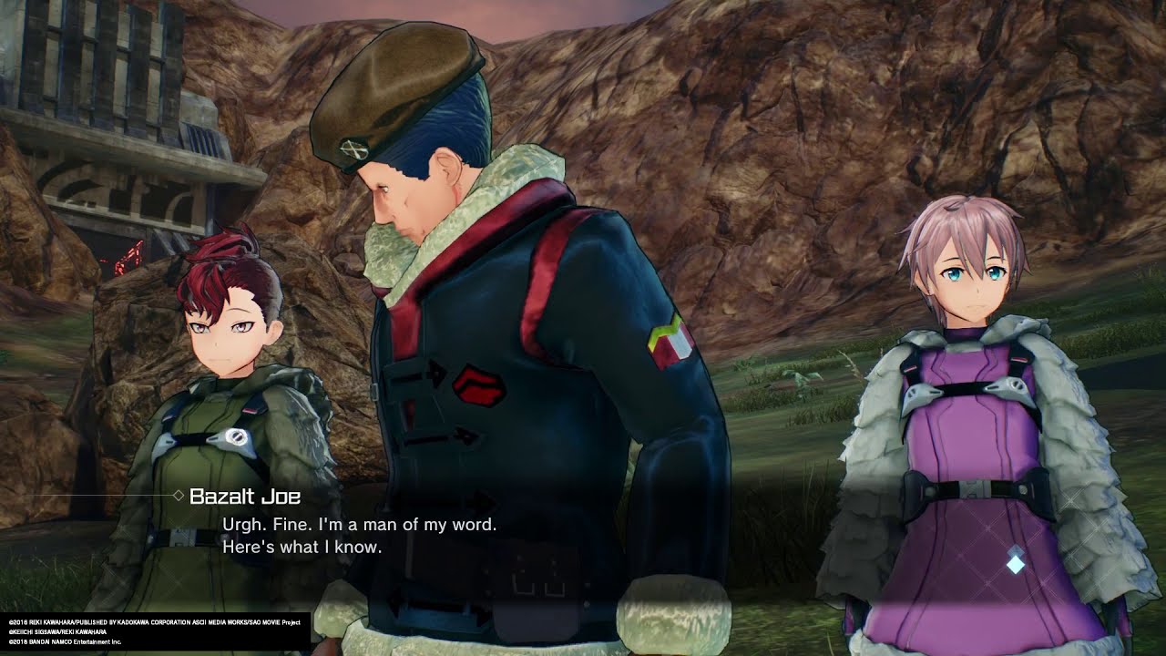 SAOFatal Bullet Ps4 gameplay ep12 Bazalt Joe's Revenge YouTube