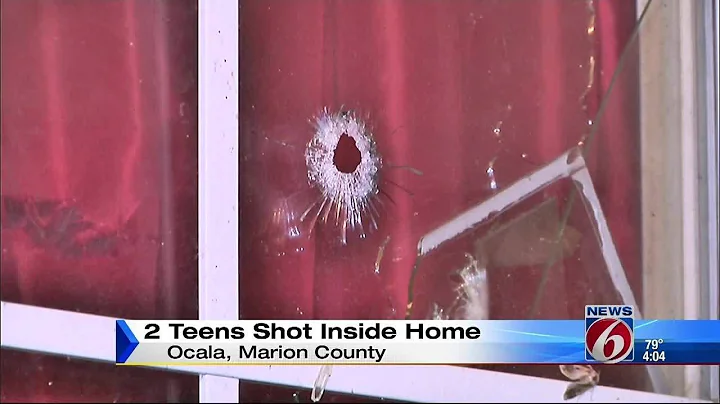 2 teens shot inside home