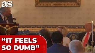 Rev. Franklin Graham and Trump SHARE A LAUGH at White House EASTER SERVICE