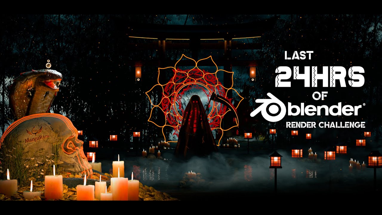 "Blender 3D | 24 Hours on This Planet | Render Challenge" 🤯🔥💀