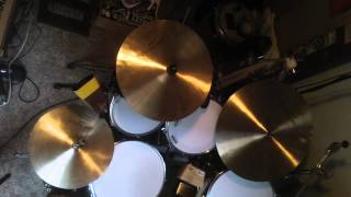 HD VIDEO SONOR Cast Series cymbal set 14 Hi Hat 16 Crash 20 Ride demonstration demo sound review