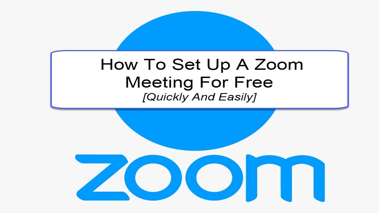 How to set up a zoom meeting for free - solutionsmeva