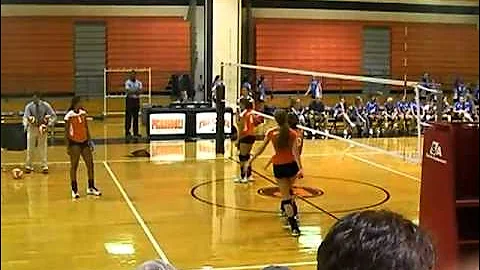 Audrey Stringer #11 Junior year warming up