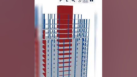 Wind effects on high rise buildings - structural analysis