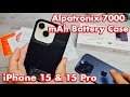 iPhone 15 / 15 Pro: 7000 mAh Battery Case w/ Wireless Charging Review (Alpatronix)