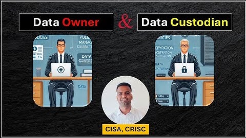 How a Data Owner is different from the Data Custodian? 💥 Roles explained