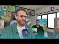 احتفالية على مدرج النصر في جامعة حلب في ذكرى انطلاق الثورة السورية