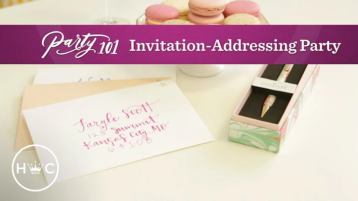 Invitation Addressing Party | Party 101 - DayDayNews