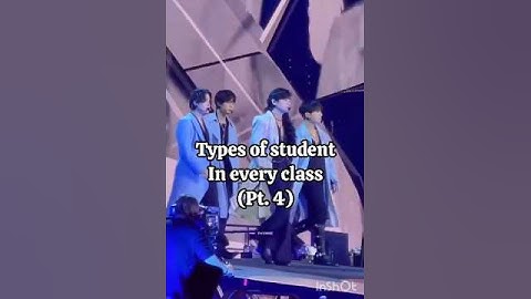 types of students in every class #bts #kpop #moments #shorts