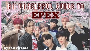 ✎ an unhelpful guide to EPEX ⭐