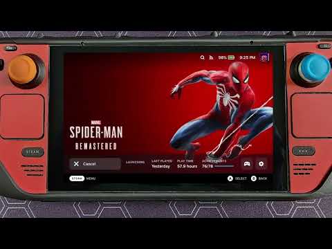 Marvel’s Spider-Man Remastered Steam Deck Gameplay #32