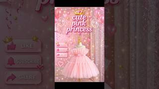 Cute pink dress for girls 👧 #glamour #barbie #pretty #fabuloud #fashion #girlface #sweetface