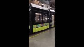 Tramway de Saint-Etienne : une visite de la nouvelle rame Urbos by L'Essor Loire 2,655 views 7 years ago 1 minute, 10 seconds