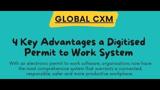 4 Key Advantages of a Digitised Permit to Work System