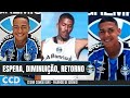 Jean Pyerre, Kauan Kelvin, Hiago e as notícias da tarde no Grêmio