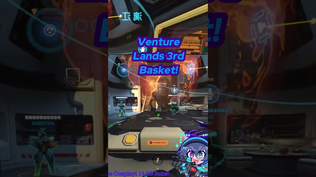 Venture Lands 3rd Basket! 