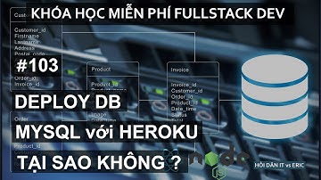 #103[OLD] Triển Khai Database MySQL với Heroku | Khóa Học FREE SERN - SQL, Express, React và Node.js