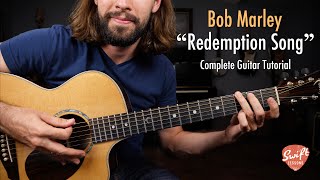 Video thumbnail of "Bob Marley "Redemption Song" Guitar Lesson | Easy Songs for Beginners!"