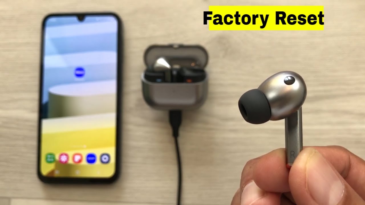 Samsung Galaxy Buds 3 Pro - How to Factory Reset - Step by Step