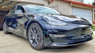 Первый Выезд в Город / Tesla Model 3 С Аукциона США