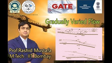 Lecture-4 | Flow Profile | Gradually Varied Flow | Open Channel Flow |  Prof. Rashid Mustafa
