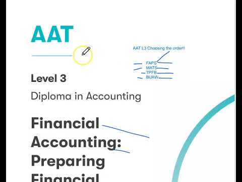 How to start AAT level 3 (Order, syllabus & contents)