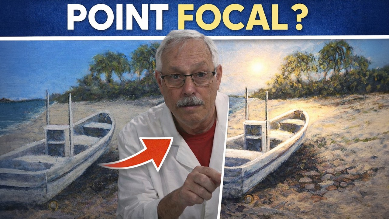 Peinture : comment renforcer le point focal efficacement