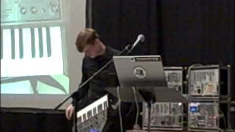 Red Martian at the New Wave Modular Synthesizer PNW AES Meeting - Part 2
