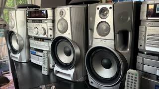 Mis bebés sony mhc-wx5 y sony mhc-w555