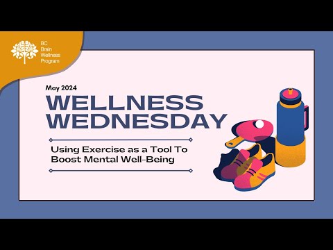 Wellness Wednesday May 2024: Using Exercise to Boost Mental Well-Being