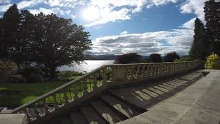Free to use - Time lapse, cloudy sky with water and trees #shorts
