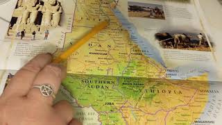 ASMR ~ Sudan History and Geography ~ Soft Spoken Map Pointing ~ Re-Upload screenshot 2