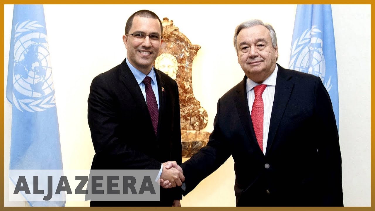 🇻🇪 فنزويلا: 65 دولة تدعم غوايدو والأمم المتحدة تدعم مادورو
