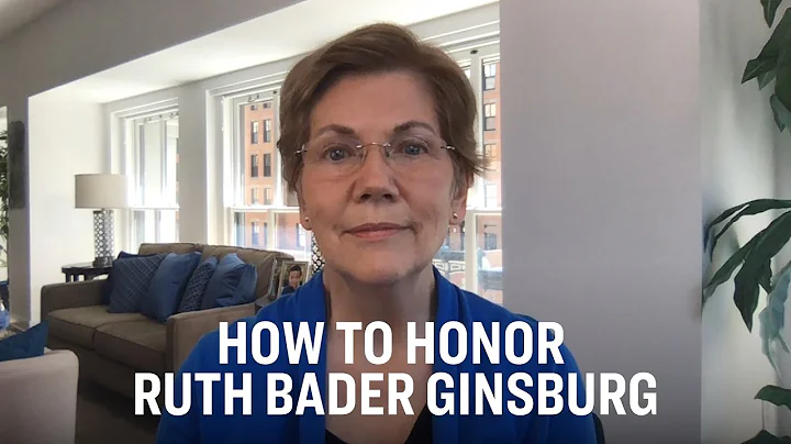 Elizabeth Warren on How To Honor Ruth Bader Ginsbu...