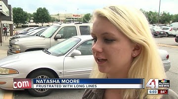 Long waits continue at Kansas Driver