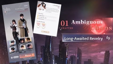 Love and Deepspace | Long-Awaited Revelry | Chapter 1 Part 9