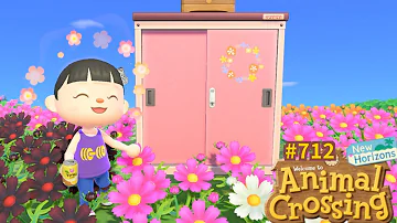 Couronne de fleurs parmi les fleurs 🏝️ Animal Crossing New Horizons 712 Let's play Nintendo Switch