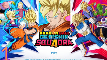 Dragon Ball: Gekishin Squadra - Gameplay Walkthrough Part 1 - Tutorial (iOS, Android) @TapGameplay 