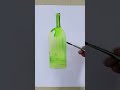 Bottle Watercolour Painting
