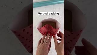 DIY How to make a vertical packing #giftboxmaking #giftwrappingideas #wrappingideas #giftboxideas